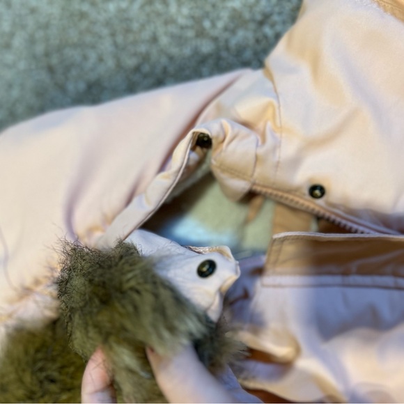 Outdoor Kids Faux-Fur Trim Hooded Coat - Picture 4 of 8